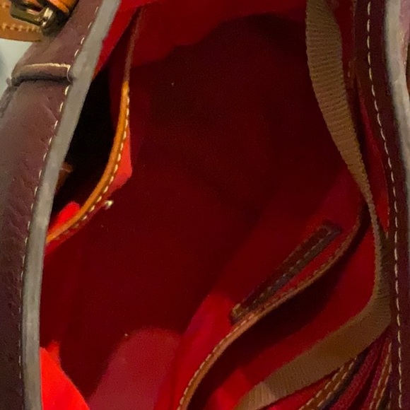 Dooney & Bourke Leather Shoulder Bag - Picture 8 of 9